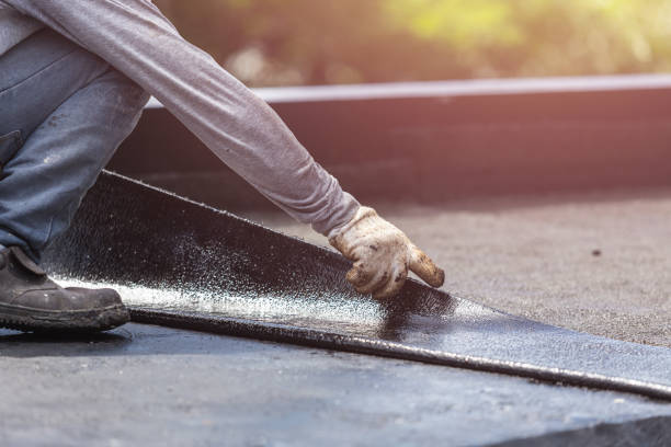 Professional Exterior Waterproofing technician working in Bradley Beach, NJ